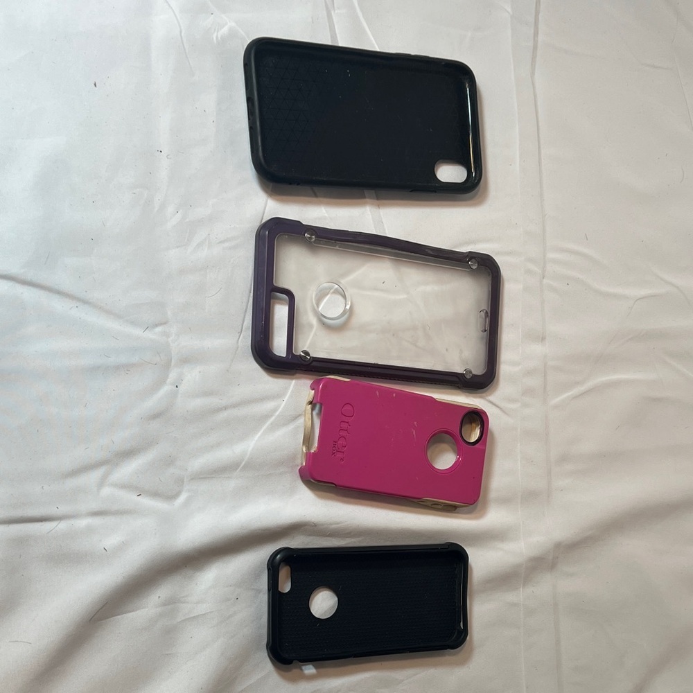 OtterBox Protective Case Trio - Black, Purple, Pink